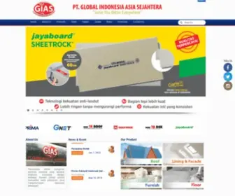 Gias.co.id(Global Indonesia Asia Sejahtera) Screenshot