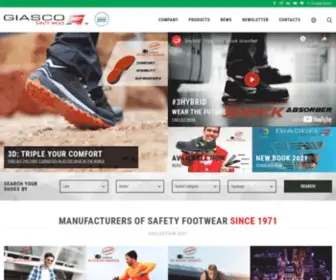 Giasco.com(Scarpe antinfortunistiche) Screenshot