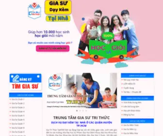 Giasutrithuc.net(Gia Sư Tri Thức TpHCM) Screenshot