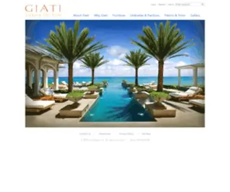 Giati.com(Quality Teak Outdoor Furniture) Screenshot