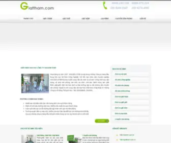 Giattham.com(Giặt thảm) Screenshot