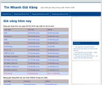 Giavanglive.xyz(Giá vàng hôm nay) Screenshot