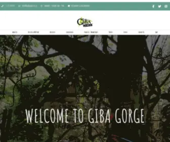 Gibagorge.co.za(Giba Gorge Mountain Bike Park) Screenshot