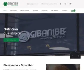 Gibanibb.com(Nutrición) Screenshot