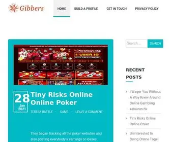 Gibbers.co.uk Screenshot