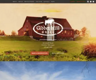 Gibbethillgrill.com(Groton restaurants) Screenshot