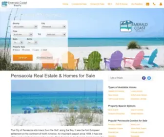 Gibbons-Realty.com(Pensacola Real Estate) Screenshot