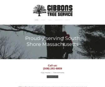 Gibbonstreeservice.com(Gibbons Tree Service) Screenshot