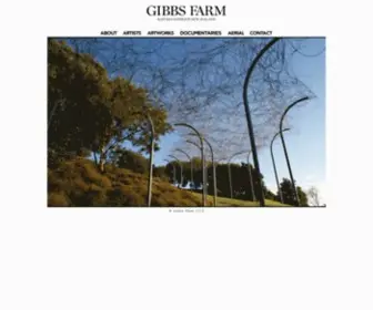 Gibbsfarm.org.nz(Gibbs Farm) Screenshot