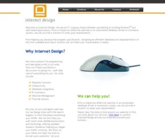 Gibdesign.com(Internet Design (Gibraltar)) Screenshot