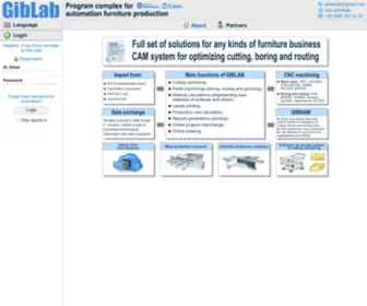 Giblab.com(Оптимизация листовых и погонажных раскроев) Screenshot