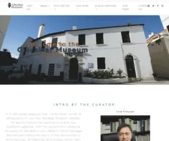 Gibmuseum.gi(Gibraltar National Museum) Screenshot