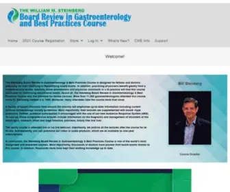 Giboardreview.com(The Steinberg Board Review in Gastroenterology & Best Practices Course) Screenshot