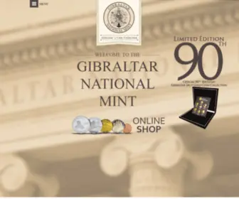 Gibraltarnationalmint.gov.gi(Gibraltar National Mint jQuery.mmenu) Screenshot