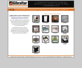 Gibraltarplastic.com(Gibraltar Plastic) Screenshot