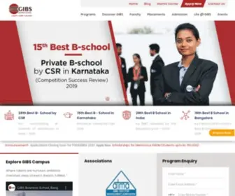 Gibsbschool.com(Global Institute of Business Studies) Screenshot