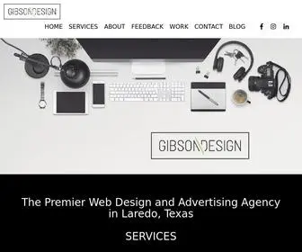 Gibsonads.com(Gibson Design) Screenshot