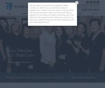 Gibsondentalmadison.com(Gibson Dental in Madison) Screenshot