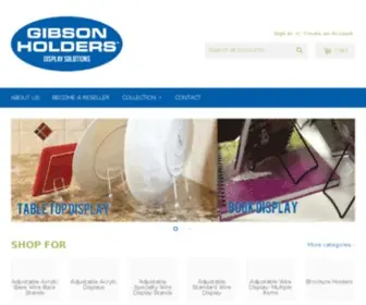 Gibsonholders.com(Gibson Holders) Screenshot