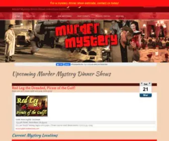 Gibsonhouse.com(Murder Mystery Dinner Theatre) Screenshot