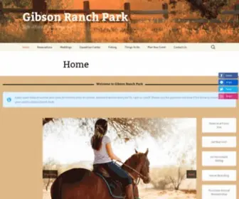 Gibsonranchpark.com(Gibsonranchpark) Screenshot