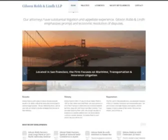 Gibsonrobb.com(Gibson Robb & Lindh LLP) Screenshot