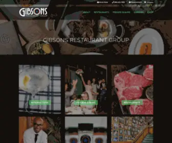 Gibsonsprivatedining.com(Private Dining and Restaurants Chicago) Screenshot