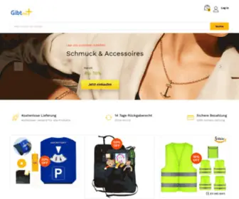 Gibtplus.de(We love shopping) Screenshot