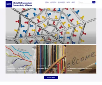Gica.global(The Global Infrastructure Connectivity Alliance) Screenshot