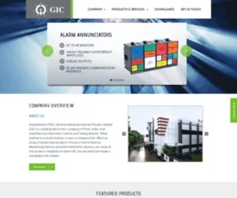 Gicindia.com(Electronics Company in Pune) Screenshot