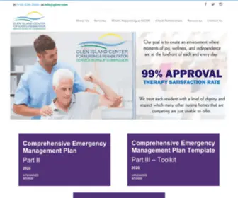 Gicnr.com(Nursing center) Screenshot