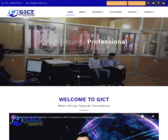 Gictindia.co.in(GICT) Screenshot