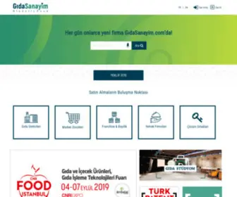 Gidasanayim.com(Gıda Sanayim) Screenshot