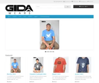 Gidawears.com(Gida Wears) Screenshot