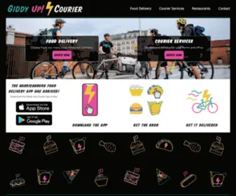 Giddyupcourier.com(GiddyUp) Screenshot