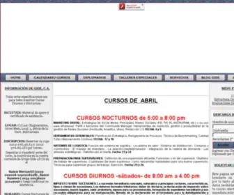 Gideca.net(Quiénes) Screenshot