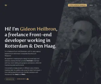 Gideonheilbron.nl Screenshot
