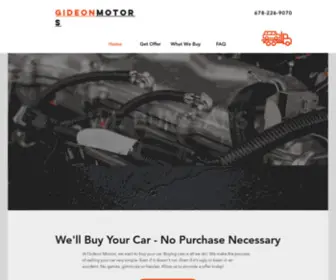 Gideonmotors.com(Mysite) Screenshot