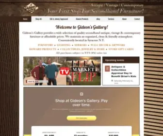 Gideonsgallery.com(Gideon's Gallery) Screenshot