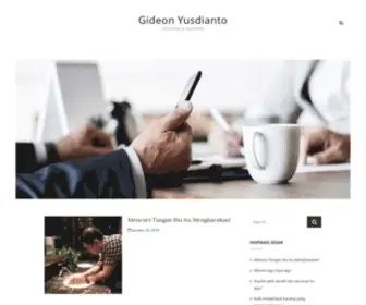 Gideonyusdianto.com(Gideon Yusdianto) Screenshot