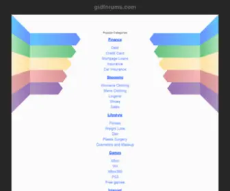 Gidforums.com(Programming, Webmaster and Web Design Forums) Screenshot