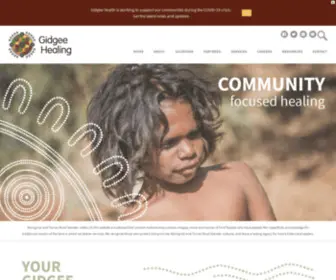 Gidgeehealing.com(Gidgee Healing) Screenshot