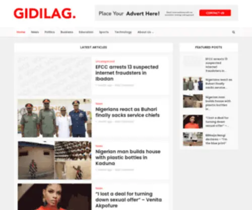 Gidilag.com(Gidilag) Screenshot