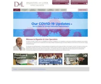 Gidocs.com(Digestive & Liver Specialists) Screenshot