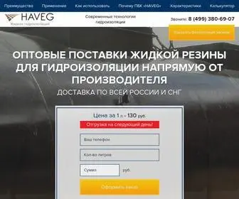 Gidroizol-Haveg.ru(Haveg) Screenshot