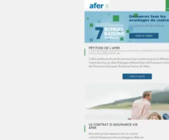 Gie-Afer.fr(Afer : association française d'epargne et de retraite) Screenshot