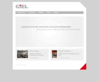 Giel.com(GIEL Planungsgesellschaft mbH Architekten) Screenshot