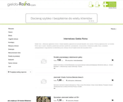 Gielda-Rolna.com(Giełda rolna) Screenshot