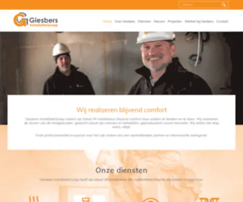 Giesbers.com(Home) Screenshot