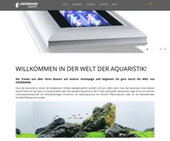 Giesemann.de(Giesemann Aquaristic) Screenshot